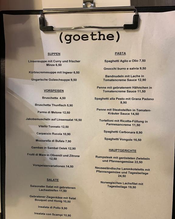 Goethe Brasserie & Eiscafe